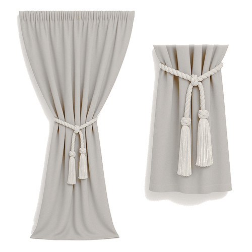 Zasłona szarobeżowa +...