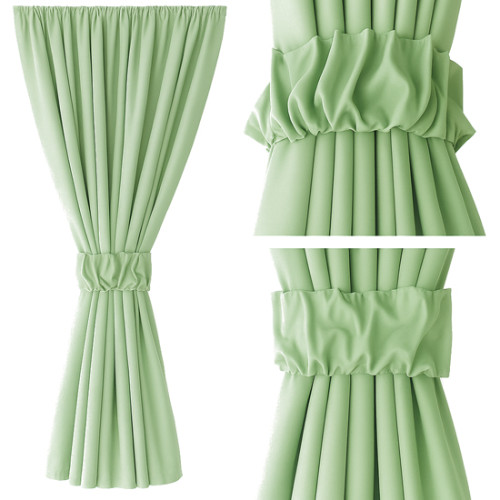 Zasłona na miarę zielony...