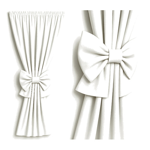 Zasłona ciepły biały +...