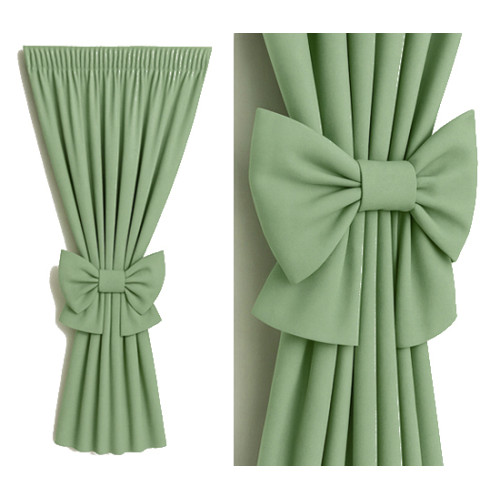 Zasłona jasny zielony +...