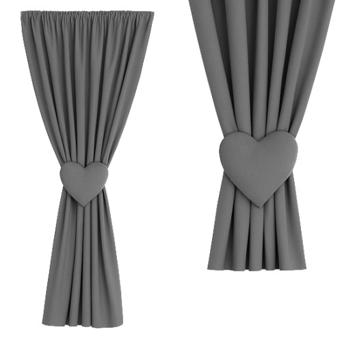 Zasłona szary/grafit +...