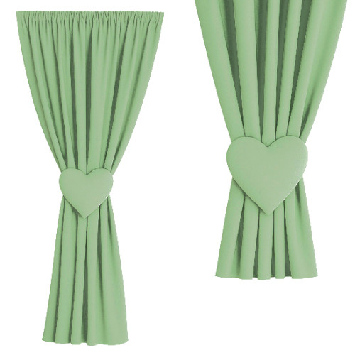 Zasłona jasny zielony +...