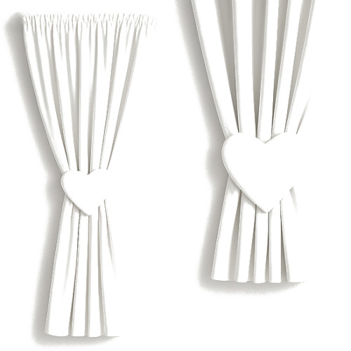 Zasłona ciepły biały +...