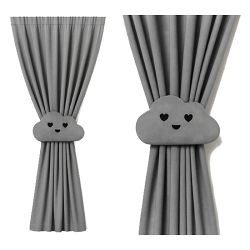 Zasłona szary/grafit +...