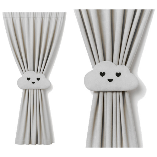 Zasłona szarobeżowa +...