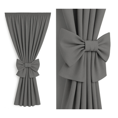 Zasłona szary/grafit +...