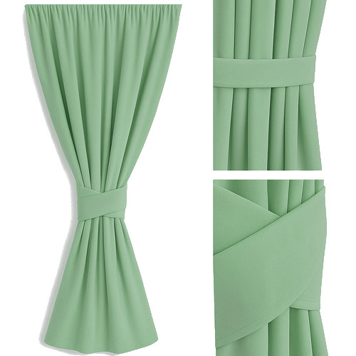 Zasłona jasny zielony +...