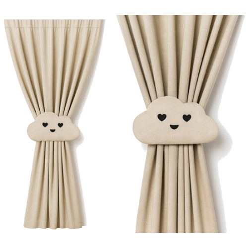 Zasłona na miarę beżowa +...