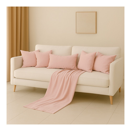 Zestaw pudrowy róż 6w1 -...